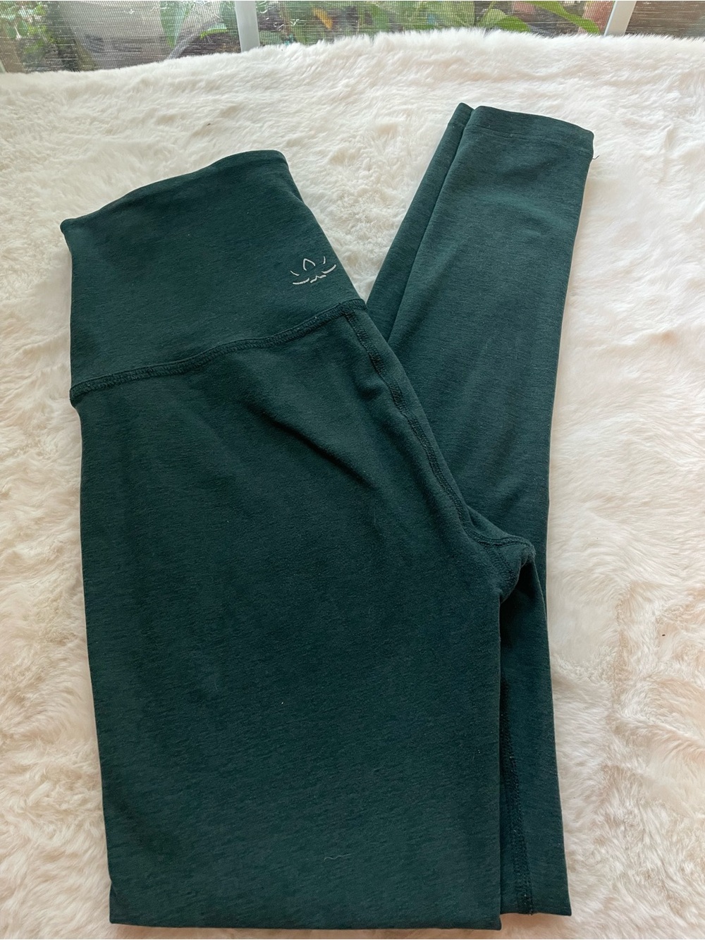 Beyond Yoga  High-Rise Dark Green Leggings
